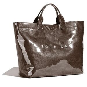 BROWN Tote Bag PVC